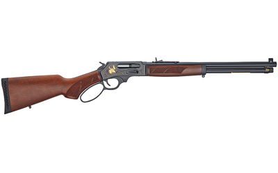 HENRY H010GWL SIDE GATE WILDLIFE FULL SIZE 45-70 GOV 4+1 18.43" BLUED STEEL BARREL, BLUED STEEL RECEIVER, FANCY AMERICAN WALNUT STOCK RIGHT HAND