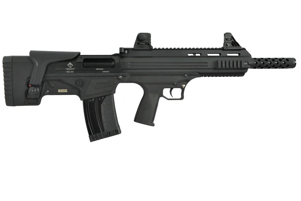 ATI ATIG410BDB BULLDOG  410 GAUGE 3" 16" 5+1 BLACK STEEL BARREL, BLACK ALUMINUM RECEIVER, PICATINNY RAIL, BLACK FIXED BULLPUP STOC & GRIP