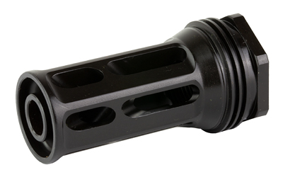 HUXWRX 1799 QD 762 FLASH HIDER BLACK WITH 5/8"-24 TPI THREADS, 2.30" OAL & 1.20" DIAMETER FOR 30 CAL AR-PLATFORM