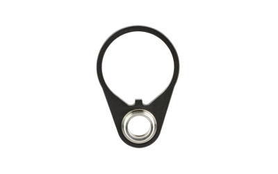 RADIAN WEAPONS R0078 ULTRALIGHT QD END PLATE FITS AR-15/M16, BILLET 6061-T6 ALUMINUM W/TITANIUM QD SWIVEL CUP, BLACK ANODIZED FINISH