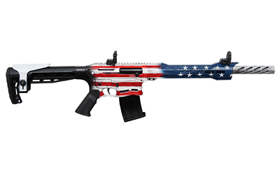 CITADEL CBOSS2512USA BOSS-25  12 GAUGE 3" 18.75" 5+1 AMERICAN FLAG CERAKOTE REC/BARREL BLACK FIXED ADJUSTABLE COMB STOCK RIGHT HAND
