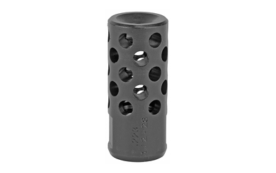 RUGER 90486 RADIAL PORTED MUZZLE BRAKE BLACK OXIDE STEEL 1/2"X28 THREADS, 1.75" OAL .75" DIAMETER, 5.56 NATO
