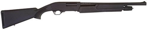 TRISTAR 23160 COBRA III TACTICAL PUMP 12 GAUGE 18.50" 5+1 3" BLACK REC/BARREL BLACK SYNTHETIC STOCK RIGHT HAND (FULL SIZE) INCLUDES 1 CYLINDER MOBILCHOKE