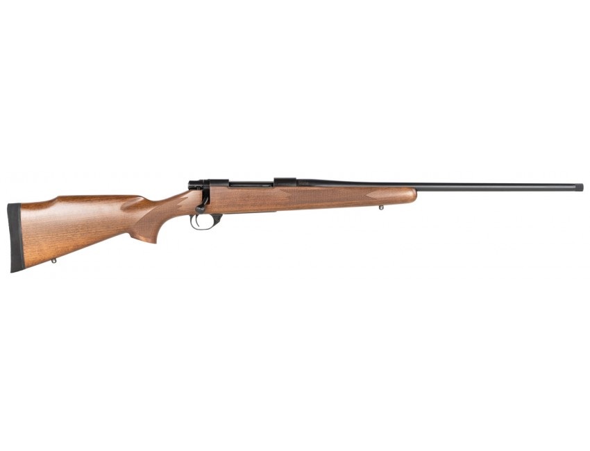 HOWA HWH708LUX M1500 STANDARD HUNTER 7MM-08 REM 5+1 22" BLACK STEEL THREADED BARREL, BLACK STEEL RECEIVER, WALNUT WOOD STOCK