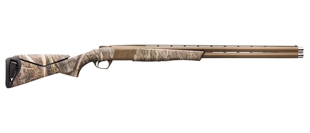 BROWNING 018722204 CYNERGY WICKED WING 12 GAUGE 3.5" 2RD 28" BARREL, BURNT BRONZE CERAKOTE METAL FINISH, MOSSY OAK SHADOW GRASS HABITAT ADJUSTABLE COMB STOCK