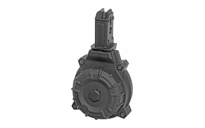 PROMAG DRMA22 STANDARD  50RD DRUM 9MM LUGER FITS CZ SCORPION BLACK DUPONT ZYTEL POLYMER