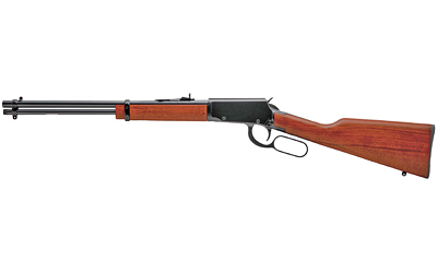 ROSSI RL22181WD RIO BRAVO  LEVER ACTION 22 LR CALIBER WITH 15+1 CAPACITY, 18" ROUND BARREL, POLISHED BLACK METAL FINISH & GERMAN BEECHWOOD STOCK RIGHT HAND (FULL SIZE)
