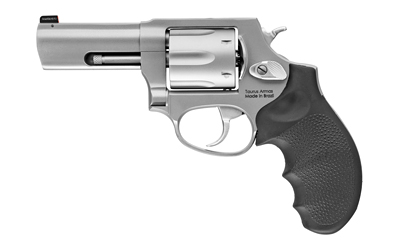 TAURUS 2-85639NS 856 DEFENDER SMALL 38 SPECIAL +P 6 SHOT 3" MATTE STAINLESS STEEL BARREL, CYLINDER & FRAME, HOGUE FINGER GROOVED GRIP, TRANSFER BAR SAFETY, EXPOSED HAMMER