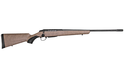 TIKKA JRTXRT382 T3X LITE 6.5 CREEDMOOR 3+1 24.30" FLUTED/THREADED, BLACK BARREL/REC, BLACK WEBBED TAN ROUGHTECH SYNTHETIC STOCK, INTERCHANGEABLE GRIP, MUZZLE BRAKE