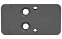 HK 50254262 OPTIC PLATE #2 BLACK STEEL, FITS HK VP9 OR RMR/HOLOSUN PATTERN FOOTPRINT MOUNT