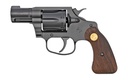 COLT MFG COBRAMB2WBB NIGHT COBRA  38 SPECIAL +P 6 SHOT 2" MATTE BLACK ION BOND STEEL BARREL, CYLINDER & FRAME, WOOD GRIP