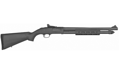 MOSSBERG 50765 590A1 TACTICAL 12 GAUGE 3" 6+1 18.50" CYLINDER BORE BARREL BLACK PARKERIZED REC WITH GHOST RING SIGHT BLACK SYNTHETIC STOCK RIGHT HAND INCLUDES M-LOK HANDGUARD