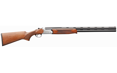 CHARLES DALY 930197 202  FULL SIZE 12 GAUGE BREAK OPEN 3" 2RD 28" BLUED OVER/UNDER VENT RIB BARREL, ENGRAVED QUAIL SCENE SILVER STEEL GROOVED RECEIVER, FIXED CHECKERED WALNUT STOCK
