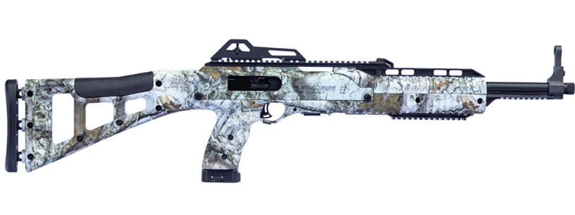 HI-POINT 1095TAMWM 1095TS CARBINE 10MM AUTO 17.50" 10+1 MOTHWING WINTER MIMICRY ALL WEATHER SKELETONIZED STOCK MOTHWING WINTER MIMICRY POLYMER GRIP RIGHT HAND