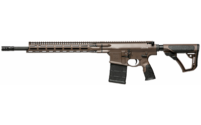 DANIEL DEFENSE 0215815060047 DD5 V4 GEN II 7.62X51MM NATO 18" 20+1 MIL-SPEC BROWN CERAKOTE BLACK 6 POSITION W/SOFTTOUCH OVERMOLDING STOCK BLACK POLYMER GRIP