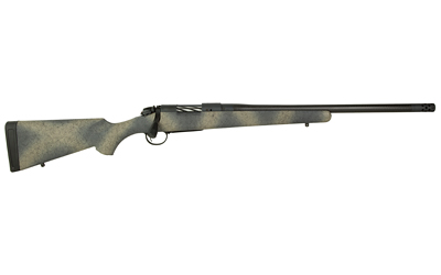 BERGARA RIFLES B14S522 B-14 WILDERNESS RIDGE 6.5 CREEDMOOR 4+1 22" THREADED, SNIPER GRAY CERAKOTE BARREL/REC, SOFTTOUCH WOODLAND CAMO SYNTHETIC STOCK, OMNI MUZZLE BRAKE
