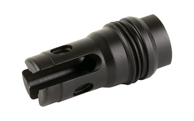 RUGGED SUPPRESSOR FH006 R3 FLASH MITIGATION SYSTEM BLACK WITH 3/4"-24 TPI THREADS & 2.13" OAL FOR 7.62MM RADIANT762, SURGE762, RAZOR762 & MICRO30 SUPPRESSORS