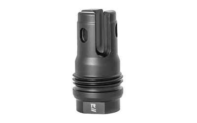 RUGGED SUPPRESSOR FH001 R3 FLASH MITIGATION SYSTEM BLACK WITH 1/2"-28 TPI THREADS & 1.90" OAL FOR 5.56X45MM NATO RADIANT762, SURGE762, RAZOR762 & MICRO30 SUPPRESSORS