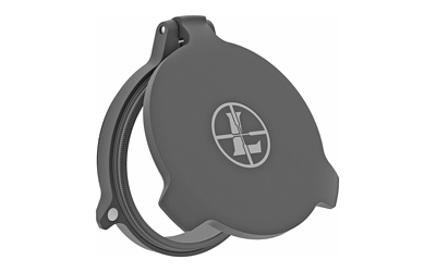 LEUPOLD 117608 ALUMINA SCOPE COVER MATTE BLACK ALUMINUM, 44MM OBJECTIVE, SCREW ON FLIP OPEN