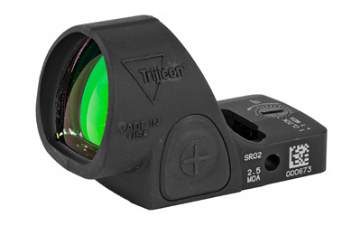 TRIJICON 2500002 SRO  MATTE BLACK 1 X 0.98" X 0.89" 2.5 MOA RED DOT