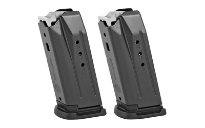 RUGER 90686 SECURITY-9 VALUE PACK 10RD 9MM LUGER BLACK OXIDE STEEL 2 PER PACK