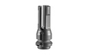 DEAD AIR DA302 FLASH HIDER  BLACK WITH 5/8"-24 TPI THREADS & 2.70" OAL FOR 7.62MM SANDMAN SERIES, KEYMOD EQUIPPED NOMAD-30 & PRIMAL SUPPRESSORS