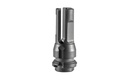 DEAD AIR DA301 FLASH HIDER  BLACK WITH 1/2"-28 TPI THREADS & 2.70" OAL FOR 5.56X45MM NATO SANDMAN SERIES, KEYMOD EQUIPPED NOMAD-30 & PRIMAL SUPPRESSORS
