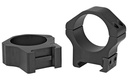 WARNE 514M HORIZONTAL RINGS MAXIMA MATTE BLACK 30MM MEDIUM 0 MOA