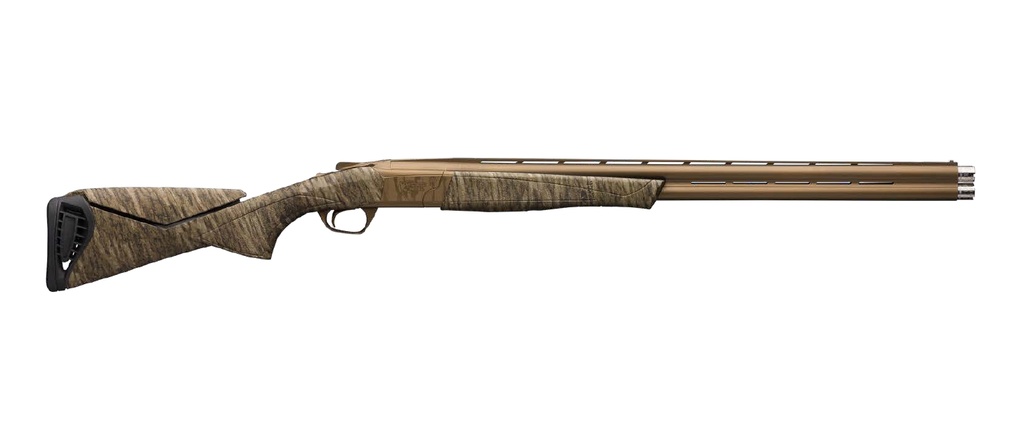 BROWNING 018719204 CYNERGY WICKED WING 12 GAUGE 3.5" 2RD 28" BARREL, BURNT BRONZE CERAKOTE METAL FINISH, MOSSY OAK BOTTOMLAND ADJUSTABLE COMB STOCK