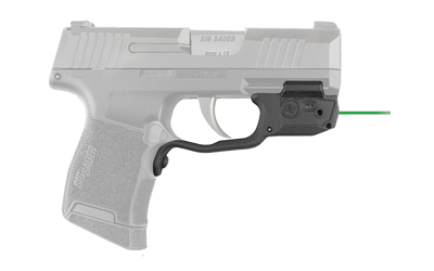 CRIMSON TRACE 0181601 LASERGUARD  FITS SIG P365/P365XL/P365SAS, GREEN LASER BLACK POLYMER TRIGGER GUARD MOUNT