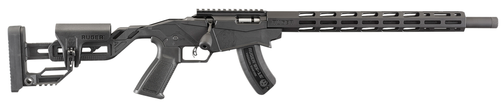 RUGER 8402 PRECISION RIMFIRE  17 HMR 15+1 18" THREADED 1137 ALLOY STEEL BARREL, HARD COAT ANODIZED FINISH, ADJUSTABLE QUICK-FIT PRECISION STOCK, 0 MOA PICATINNY RAIL, OPTICS READY