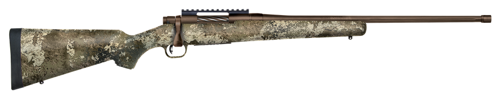 MOSSBERG 28045 PATRIOT PREDATOR 308 WIN 5+1 22" PATRIOT BROWN CERAKOTE 4.49" FLUTED BARREL PATRIOT BROWN CERAKOTE STEEL TRUETIMBER STRATA RIGHT HAND