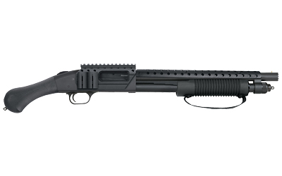 MOSSBERG 50648 590 SHOCKWAVE SPX 12 GAUGE 3" 14.38" 5+1 BLUED BLACK FIXED RAPTOR BIRDSHEAD GRIP