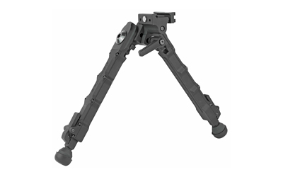 ACCU-TAC SRBG200 SR-5 G2 BIPOD 6.25"-10.75" ADJUSTMENT BLACK HARDCOAT ANODIZED 6061-T6 ALUMINUM