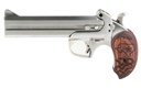 BOND ARMS BATX TEXAN  DERRINGER SINGLE 45 COLT (LC)/410 GAUGE 2RD, 6" STAINLESS STEEL DOUBLE BARREL & FRAME, BLADE FRONT/FIXED REAR SIGHTS, CUSTOM ENGRAVED ROSEWOOD GRIP, MANUAL SAFETY