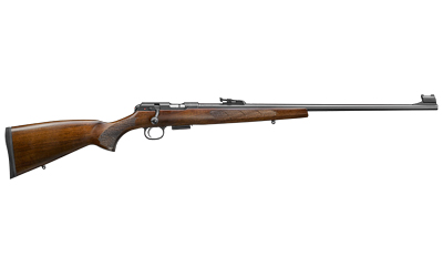 CZ-USA 02301 CZ 457 LUX 22 LR CALIBER WITH 5+1 CAPACITY, 24" BARREL, BLACK NITRIDE METAL FINISH & TURKISH WALNUT STOCK RIGHT HAND (FULL SIZE)