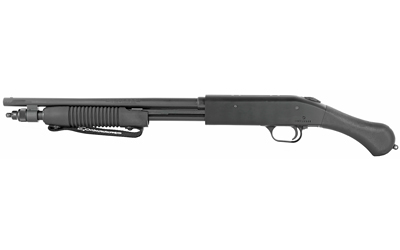 MOSSBERG 50649 590 SHOCKWAVE 410 GAUGE PUMP 3" 5+1 14.38" MATTE BLUED HEAVY-WALLED BARREL, DRILLED & TAPPED BLUED STAINLESS STEEL RECEIVER, BLACK RAPTOR BIRDSHEAD GRIP
