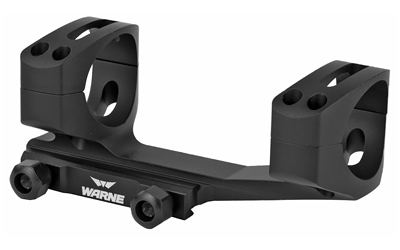 WARNE LRSKEL34TW SKELETONIZED SCOPE MOUNT/RING COMBO EXTENDED BLACK ANODIZED 34MM TUBE MSR ULTRA HIGH RINGS 20 MOA