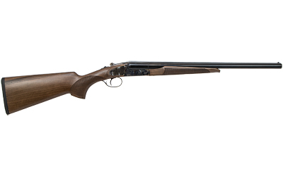 CZ-USA 06417 SHARP-TAIL COACH 12 GAUGE 3" 2RD 20" BLACK HARD CHROME SIDE-BY-SIDE BARREL, COLOR CASE HARDENED METAL FINISH, TURKISH WALNUT STOCK INCLUDES FIXED CHOKES
