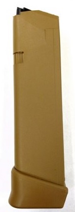 GLOCK 47488 G17/19  19RD 9MM LUGER COYOTE TAN POLYMER