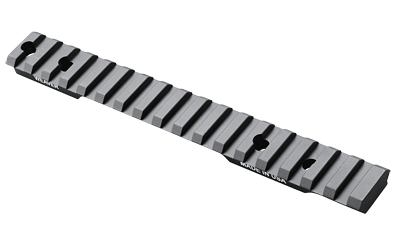 WEAVER MOUNTS 99492 MULTI-SLOT BASE  EXTENDED BLACK ANODIZED ALUMINUM FITS EXTENDED MULTI-SLOT BASE SHORT ACTION 20 MOA