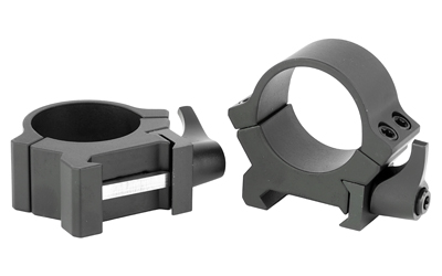 LEUPOLD 174065 QRW2 CROSS-SLOT  MATTE BLACK 1" LOW