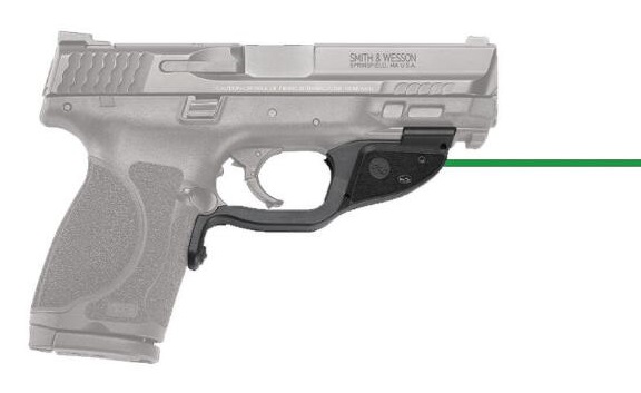 CRIMSON TRACE 0174501 LASERGUARD  FITS S&W M&P M2.0, GREEN LASER BLACK POLYMER, TRIGGER GUARD MOUNT