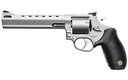 TAURUS 2-692069 692  MEDIUM 38 SPECIAL +P/357 MAG/ 9MM LUGER 7 SHOT 6.50" MATTE STAINLESS VENT RIB BARREL, CYLINDER & FRAME, BLACK RIBBER GRIP, TRANSFER BAR SAFETY, EXPOSED HAMMER, 2 CYLINDERS