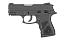 TAURUS 1TH9C031 THC  COMPACT 9MM LUGER 17+1 3.54" MATTE STAINLESS STEEL BARREL, MATTE BLACK SERRATED SLIDE, BLACK POLYMER FRAME W/PICATINNY RAIL, BLACK FINGER GROOVED POLYMER GRIP RIGHT HAND