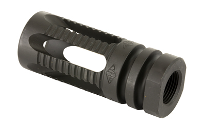 YANKEE HILL 285C1 PHANTOM FLASH HIDER BLACK STEEL WITH 1/2"-28 TPI THREADS & 2.13" OAL FOR 5.56X45MM NATO AR-PLATFORM