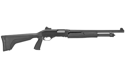 STEVENS 22439 320 SECURITY 20 GAUGE 3" 5+1 18.50" MATTE BLUED CARBON STEEL BARREL, MATTE BLACK FIXED PISTOL GRIP STOCK AMBIDEXTROUS, GHOST RING SIGHT