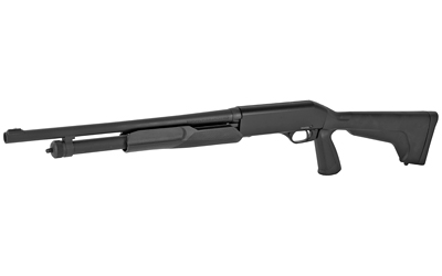 STEVENS 22438 320 SECURITY 20 GAUGE 3" 5+1 18.50" MATTE BLUED CARBON STEEL BARREL, BLACK FIXED PISTOL GRIP STOCK AMBIDEXTROUS, BEAD SIGHT