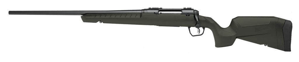 SAVAGE ARMS 32073 AXIS 2  243 WIN 4+1 22" MATTE BLACK SPORTER BARREL, MATTE BLACK DRILLED & TAPPED STEEL RECEIVER, FIXED GREEN SYNTHETIC STOCK, LEFT HAND