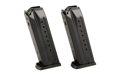 RUGER 90449 SR9C VALUE PACK 17RD MAGAZINE FITS RUGER SR/SRC/9E 9MM LUGER BLUED 2 PACK